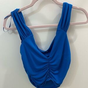 Zara Vibrant Blue Top